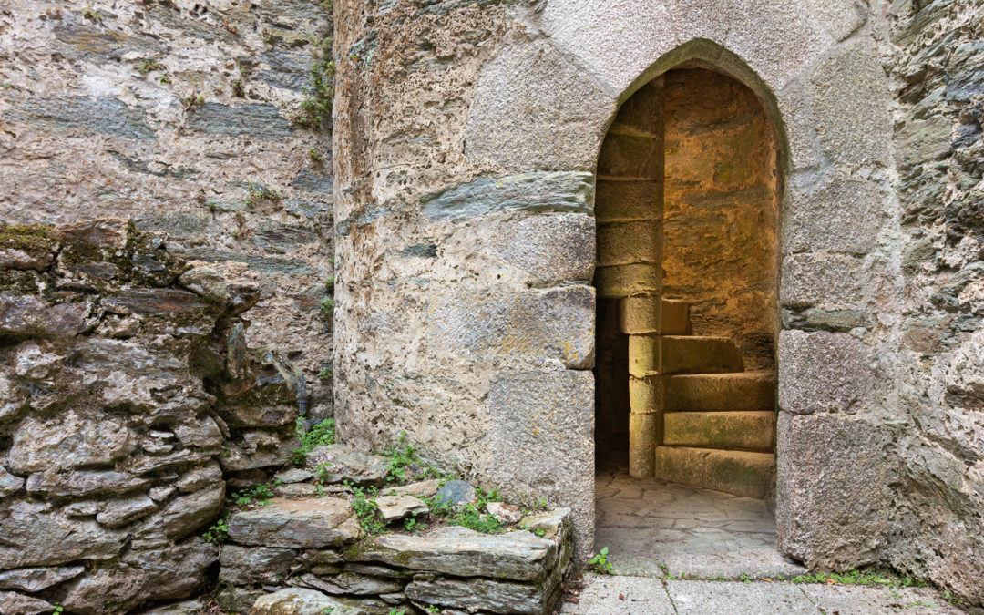 O Concello volve abrir a escaleira de caracol do castelo