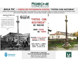 Curso de fotografía dixital “Fotos con Historia de Moeche”